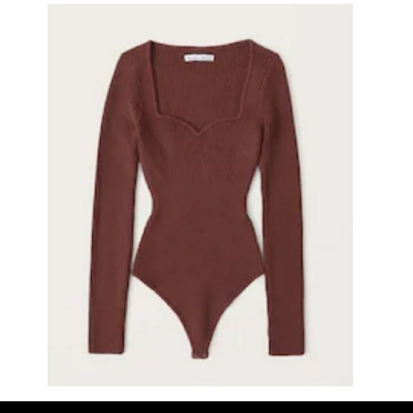 Abercrombie & Fitch Sweaters - Abercrombie&Fitch V- neck bodysuit sweater